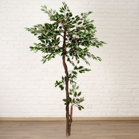 Artificial tree "Leaf with white" 160 cm