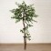 Artificial tree "Leaf with white" 160 cm