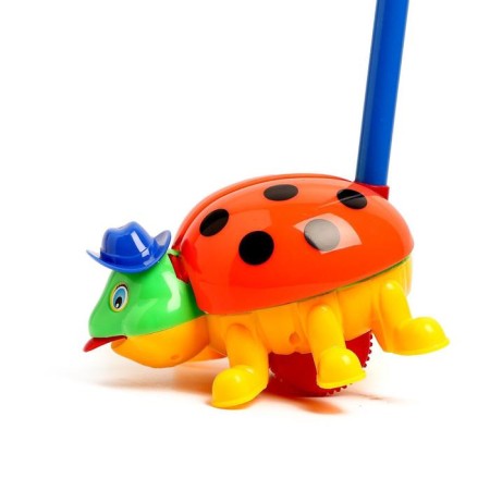 Qatalka "bug", on a stick, the color of mix-1