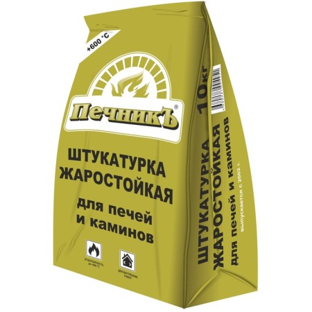 Plaster for household furnaces and fireplaces "stove" 10kg