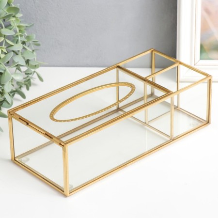 Casket Glass Safetnik and Starry "Transparent" 7.5x11.5x25.5 cm-2