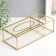 Casket Glass Safetnik and Starry "Transparent" 7.5x11.5x25.5 cm