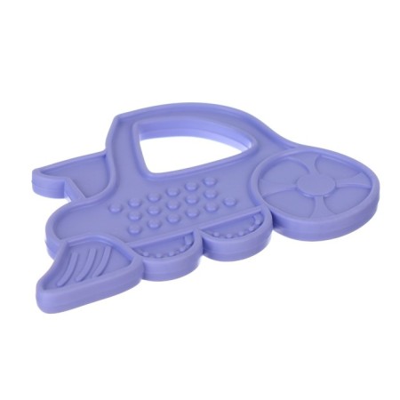 Silicone “Steam” teether, mix color, button-6
