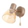 Bra "Judy" 1x60W E14 gold 21x10x19cm