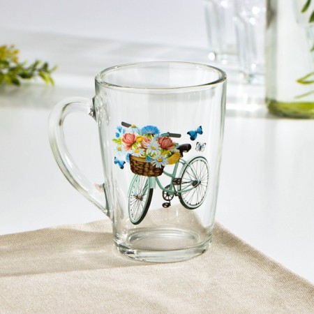 Glass mug "Kapuchino. Romance ", 300 ml-3