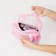 Lightning cosmetic bag, pink color