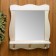Mirror "Life" with a shelf 43x47x12cm