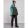 Ski costume female winter, size 56, turquoise color