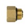 Settling valve Aquasfera 5002-01, for air vents, 1/2 ", pn 10, brass