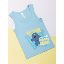 T -shirt for a boy, height 134 cm, blue color