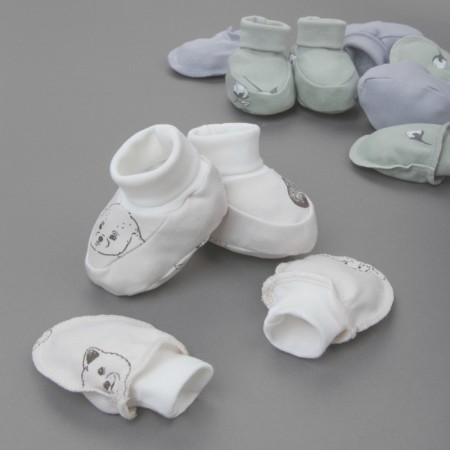 Set for newborns Kinderlitto "Soft Cotton", 6 items