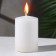 Candle - Aromatic "Coconut Paradise" cylinder, 4x6 cm