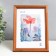 Photo frame wood 15x21 cm (1701)