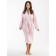 Frequency bathrobe, size 52, light pink color
