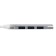 Type-C Langer (Hub), 4 ports, cable 10 cm, silver