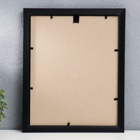 Photo frame plastic 20x25 cm black (289)-1