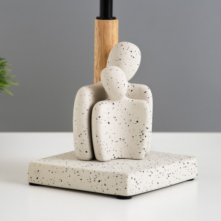 Board Lamp "Tenderness" E14 40W Beige 20x20x31cm Risalux-2