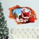 Sticker 3D Interior New Year 70*50cm
