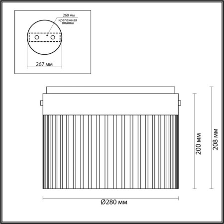 Pillari LED 24W 4000K-3