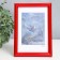 Photo frame plastic "Rainbow" 10x15 cm, red