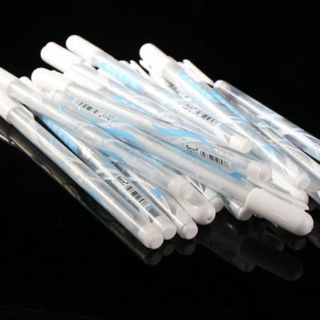 Set of gel pens 3 colors, white, silver, golden-8