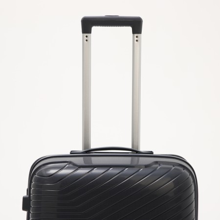 Middle suitcase 24 ", lightning department, code castle, 4 wheels, dark gray color-4