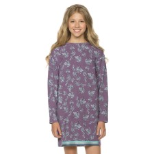 Dress for girls, height 122 cm, purple color
