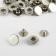 Installation button, alpha (S-shaped), d = 15 mm, nickel color