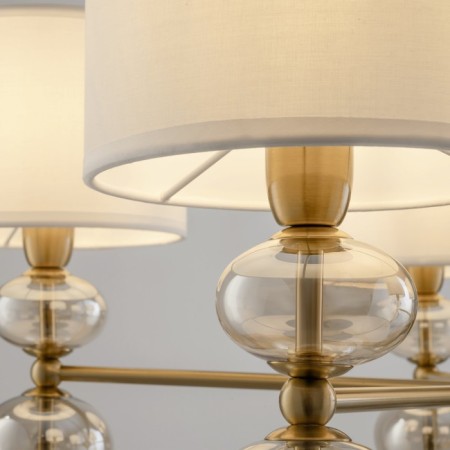 Freya FR5369CL-05BS RAise, 720x720x830 mm ceiling lamp, E14, 5x40W, brass color-9
