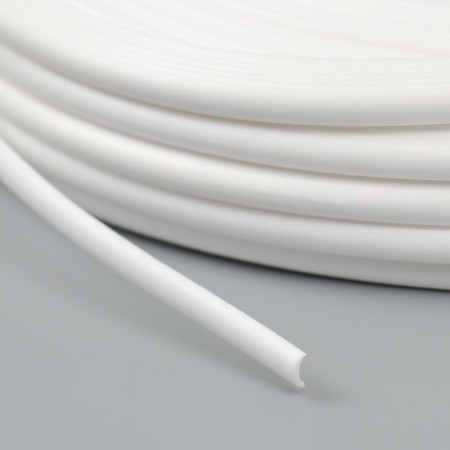 Artificial Roatan Smooth 7 mm 100 m semi -pipe (white)-3