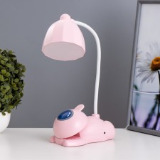 Robot table lamp LED 5W USB AKB Pink 11.8x7.8x31 cm Risalux