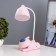 Robot table lamp LED 5W USB AKB Pink 11.8x7.8x31 cm Risalux