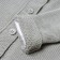 Jumper knitted baby I'm with a hood height 80-86 cm, gray
