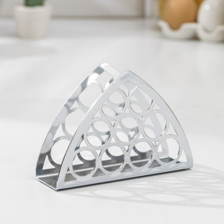 Salvetnik Dolyana "Lotus", 13 × 4 × 9 cm, chrome-1
