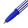 Ballic handle Luxor Stripes, node 0.7 mm, blue ink, white-blue body