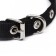 Collar "Comfort" Combined, 39 x 1.5 cm, Osh 26-33 cm, black