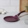 Pancake pan Trendy Style, D = 20 cm, plastic handle, anti -stick coating, purple color