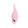 Multifunctional stimulator Flovetta byfa Dahlia, silicone, pink color, 14 cm