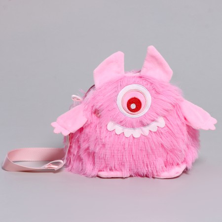 Handbag "Montstrika", 18 cm, pink color