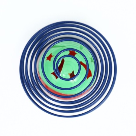 Toy "ball in a spring ball", 6 cm-2