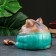 Piggy bank "Red cat with sausage" 17cm