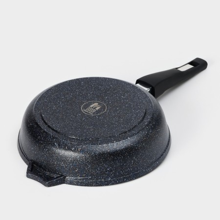 Granite Star STARS STARTION PRO, D = 24 cm, removable handle, induction, black color-4