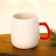 New Year. A mug with a lid and a spoon “New Year will warm”, 450 ml