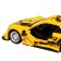 Metal machine BMW M4 1:44, inertia, doors open, yellow color