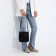 Bag Cross-Bodi with a zipper, black color