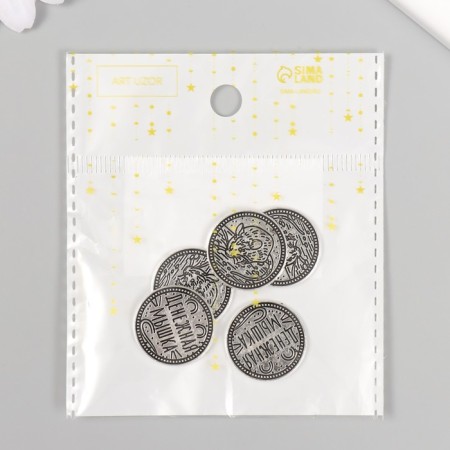 Souvenir wallet metal "Cash mouse" 2x2 cm-3