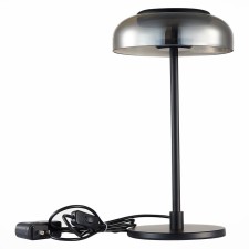 ST LUCE bedside lamp. SL6002.404.01. Lazio. 1x7 W, LED, 4000K, 420 LM, 23x23x42 cm, black color