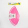 Cap "Bear", set 6 pcs., Pink color