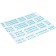 List Ground bison 35515-120, fabric base, waterproof, P120, 230 x 280 mm, 5 pcs.