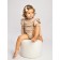 Body Children's fashion, height 56 ​​cm, beige color